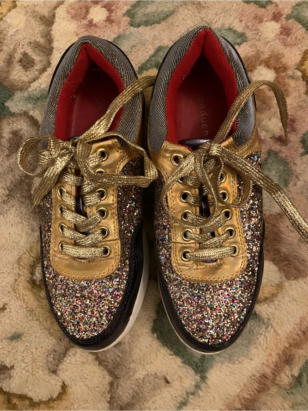 Madden Girl Sparkle Sneakers